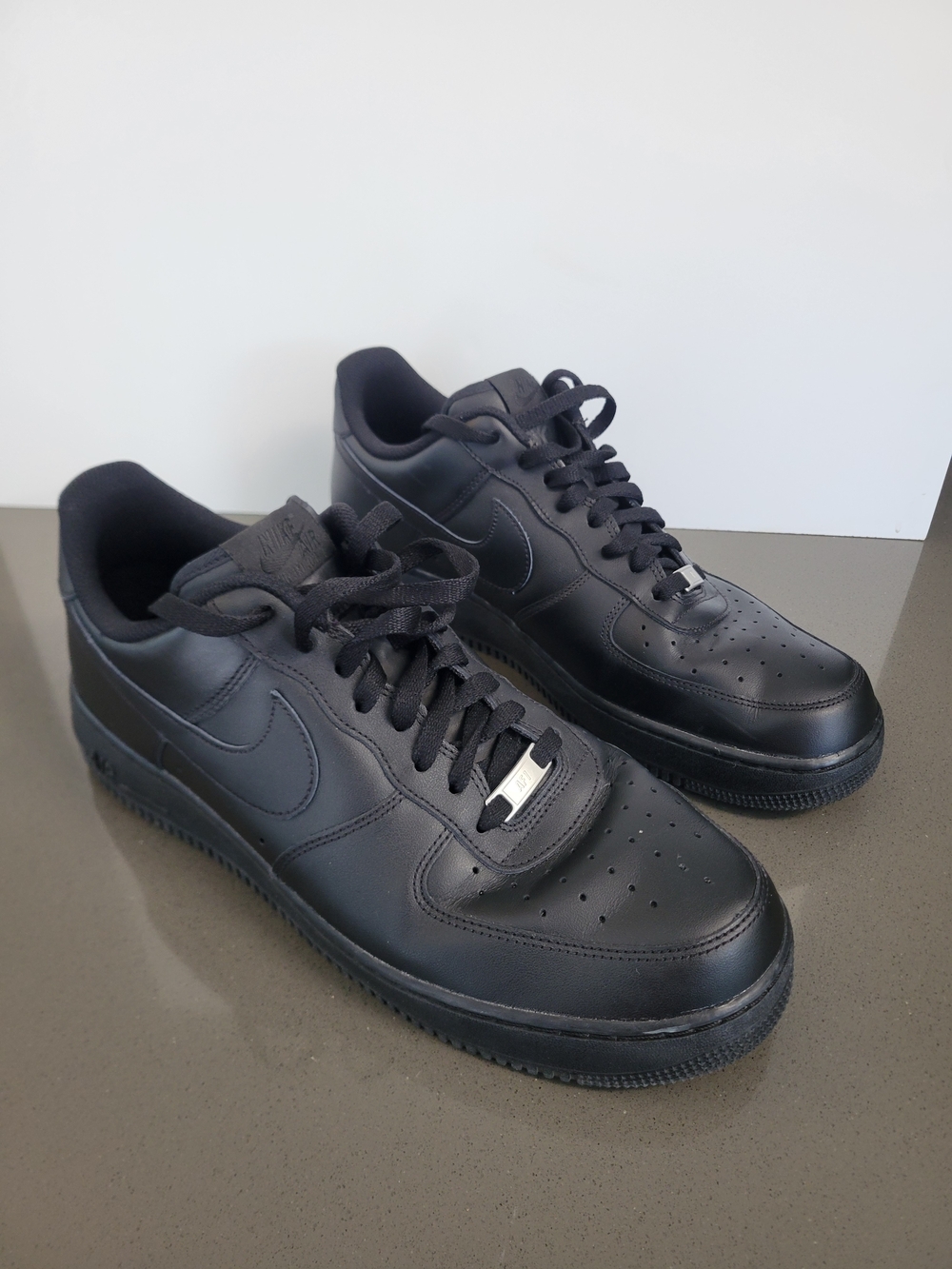 Nike Air Force 1 '07 Low "Triple Black" Men's Size 13 (CW2288-001) – Classic Bla